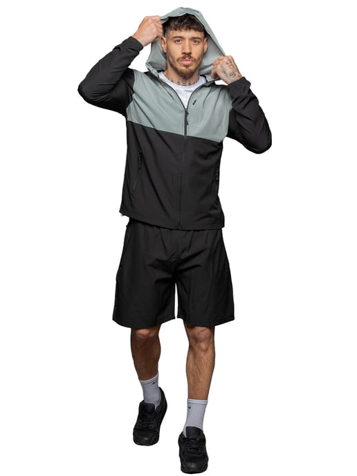 Kruze | Mens Woven Jacket & Shorts Set - Image 4