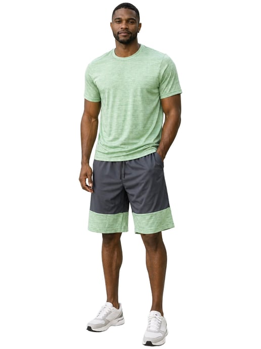 Kruze | Mens Jersey T-Shirt & Shorts Set - Image 4