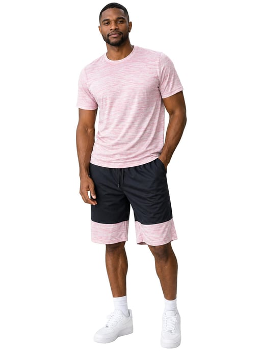 Kruze | Mens Jersey T-Shirt & Shorts Set - Image 1
