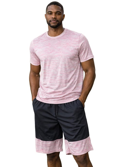 Kruze | Mens Jersey T-Shirt & Shorts Set - Image 3