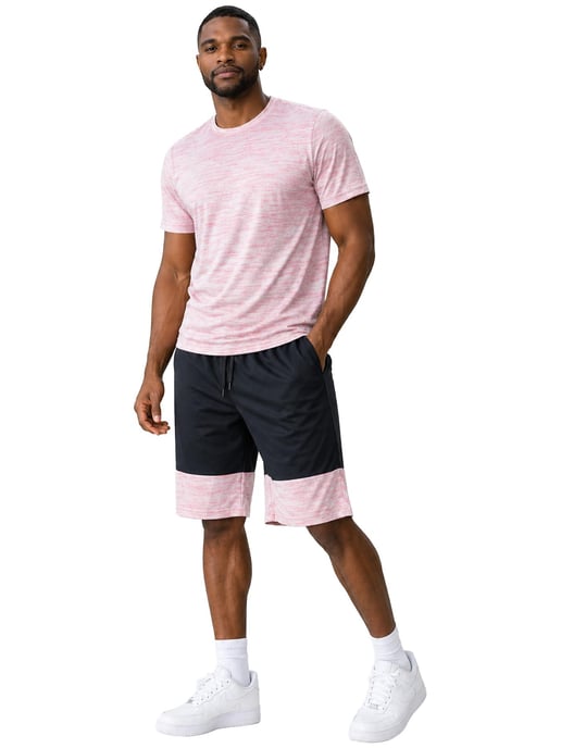 Kruze | Mens Jersey T-Shirt & Shorts Set - Image 4