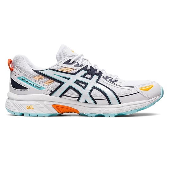 Asics Gel-Venture Mens White Running Shoes - Image 1