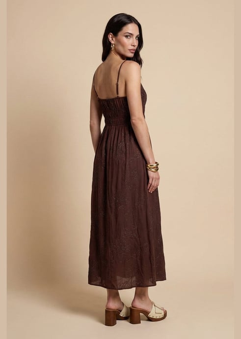 Metallic Maxi Dress - Image 4