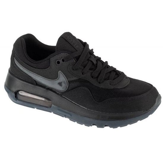 Nike Kinderen/Kinderen Air Max Motief Suède Trainers (Zwart) - Image 1