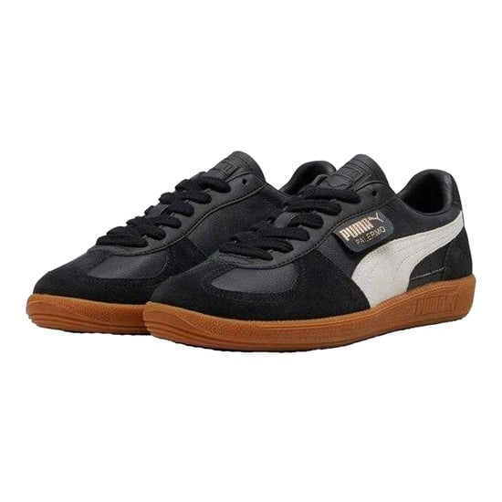 Puma Heren Palermo Suède Trainers (Zwart) - Image 6