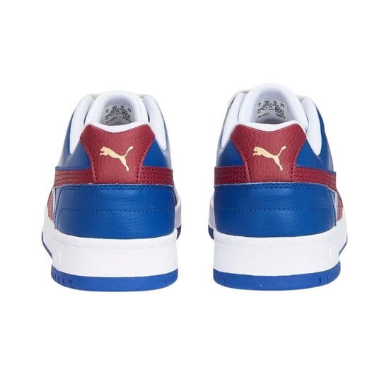 Puma Heren RBD Game Cow Leather Lage Sportschoenen (Wit/blauw) - Image 2