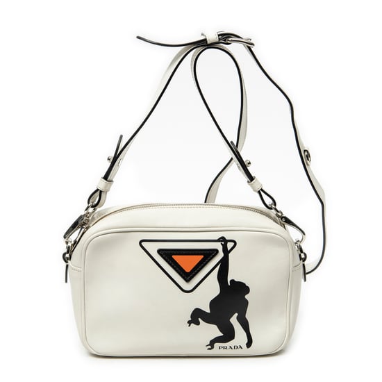 Monkey Print Camera Bag Shoulder Bag - Image 1