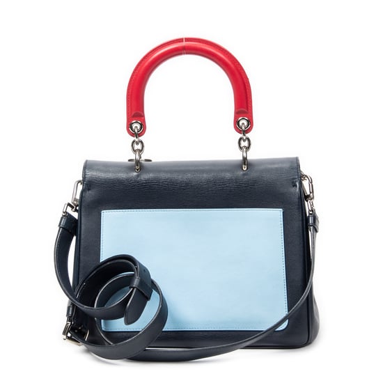 Small Tricolor Be Dior Flap Shoulder Bag - Image 5