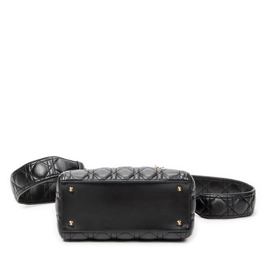 Medium Lady Dior Zip Shoulder Bag - Image 6