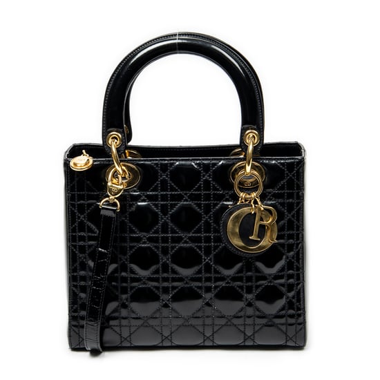 Medium Lady Dior Zip Shoulder Bag - Image 1