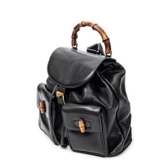 Large Bamboo Backpack   rugzak - Image 2