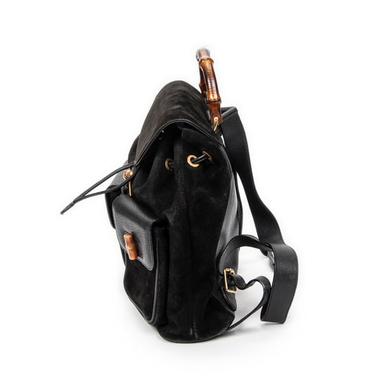 Large Bamboo Backpack rugzak - Image 3