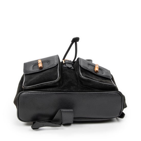 Large Bamboo Backpack rugzak - Image 6