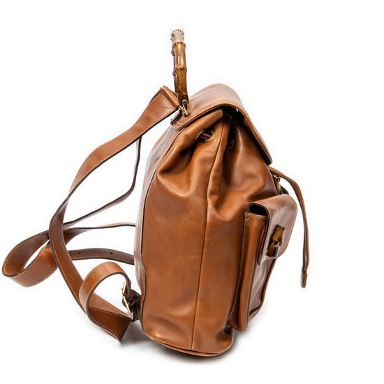 Large Bamboo Backpack   rugzak - Image 4
