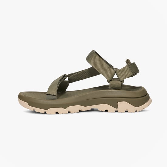 Teva Hurricane Xlt3 Womens Cross Strap Sandals Burnt Olive - Image 3