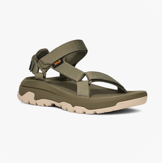 Teva Hurricane Xlt3 Womens Cross Strap Sandals Burnt Olive - Image 6