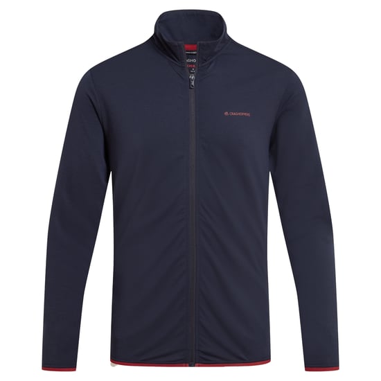 Craghoppers Heren Copthorne Nosilife Full Zip Golf Fleecejack (Blauwe Marine) - Image 1