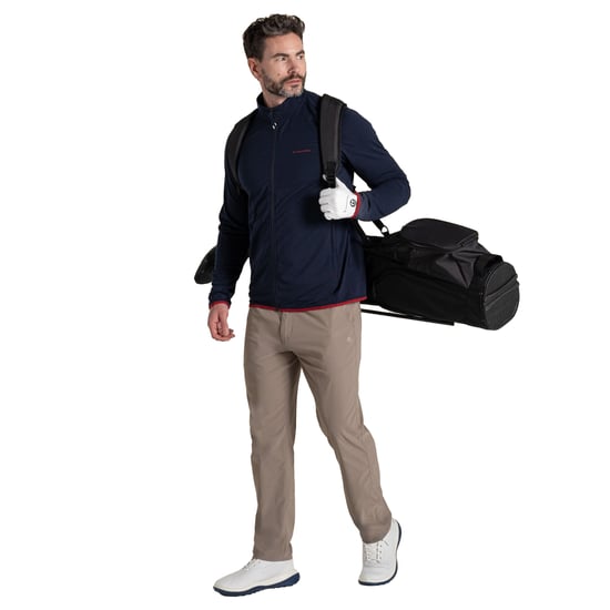 Craghoppers Heren Copthorne Nosilife Full Zip Golf Fleecejack (Blauwe Marine) - Image 5