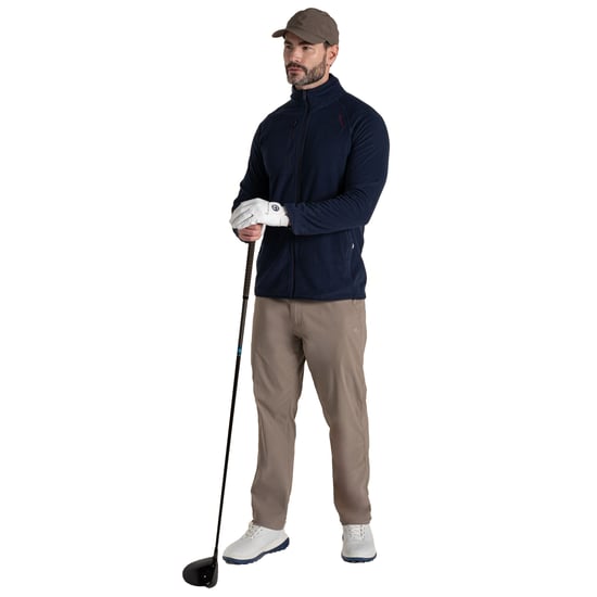 Craghoppers Heren Bromsgrove Nosilife Full Zip Golf Fleece Jacket (Blauwe Marine) - Image 4