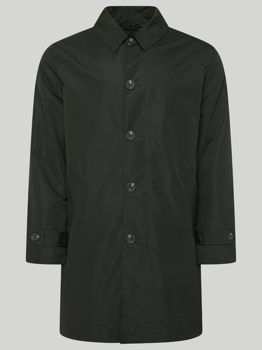 James Harry Brown Basic Raincoat in Khaki - Image 2