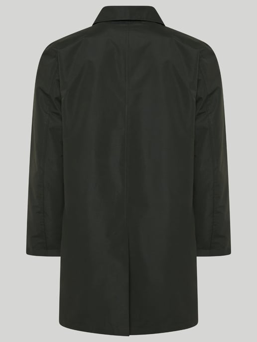 James Harry Brown Basic Raincoat in Khaki - Image 3