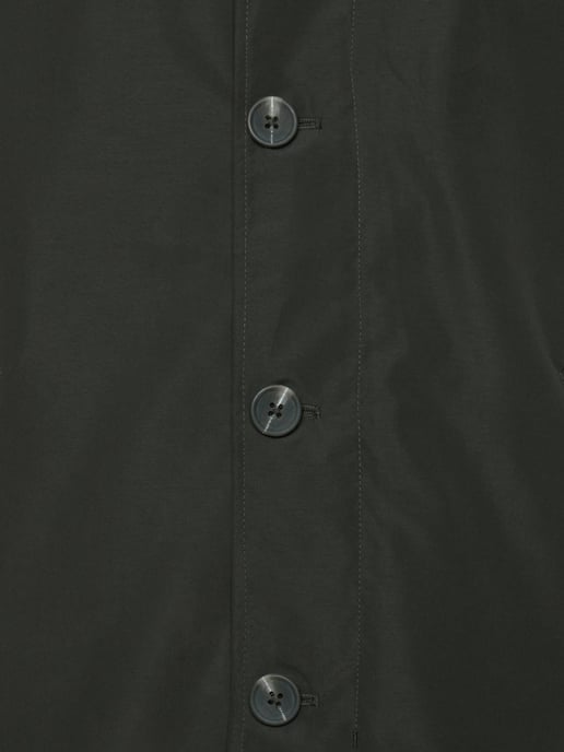 James Harry Brown Basic Raincoat in Khaki - Image 4