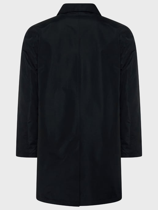 James Harry Brown Basic Raincoat in Black - Image 3