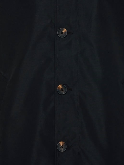 James Harry Brown Basic Raincoat in Black - Image 4