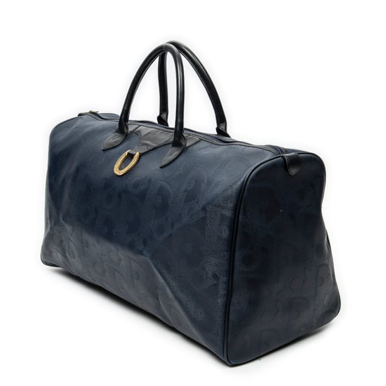 Large Vintage Travel Boston Travel Bag - Image 2
