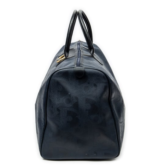 Large Vintage Travel Boston Travel Bag - Image 4