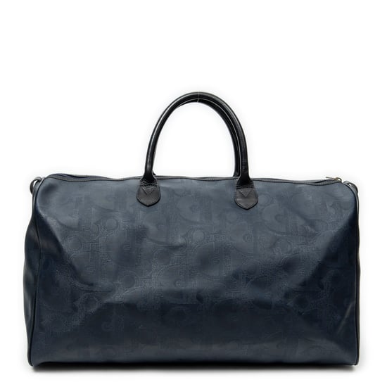 Large Vintage Travel Boston Travel Bag - Image 5