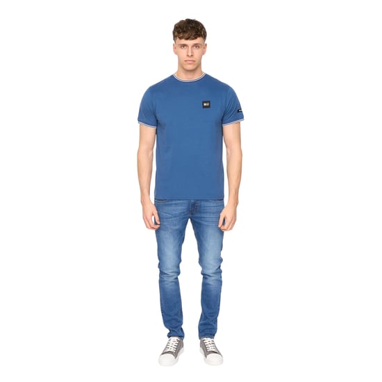 Duck and Cover Heren Wrentham Katoenen T-Shirt (Blauw) - Image 4