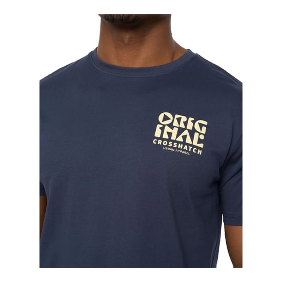 Crosshatch Mannen Wellmoores T-Shirt (Marineblauw) - Image 3