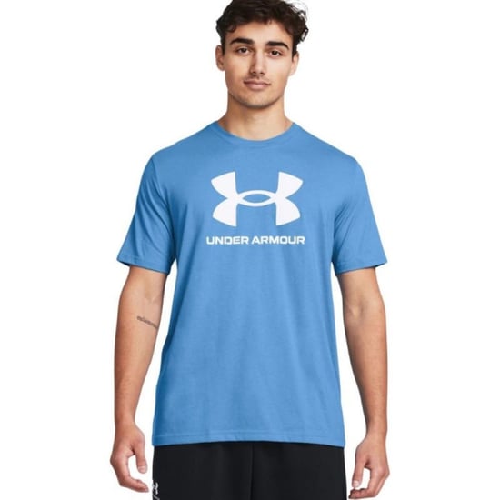 Under Armour Heren Sportstyle Logo T-Shirt (Blauw) - Image 3