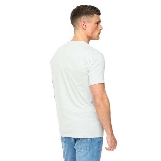 Crosshatch Heren Transflate T-Shirt (Lichtblauw) - Image 2