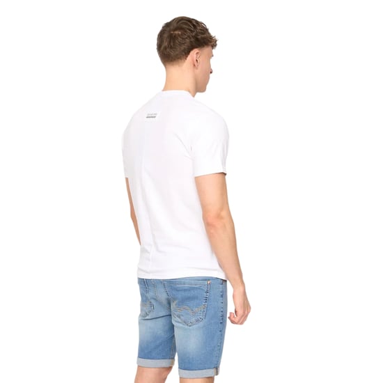 Duck and Cover Heren Walpole T-Shirt (Wit) - Image 2