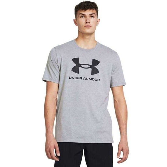 Under Armour Heren Sportstyle Logo T-Shirt (Grijs) - Image 3