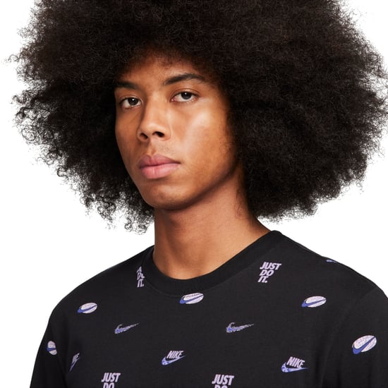 Nike T-shirt med sportkläder för herrar (Svart) - Image 3