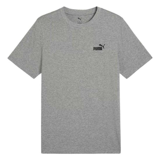Puma Heren Essentials No 1 Klein Logo T-Shirt (Grijs/zilver) - Image 1