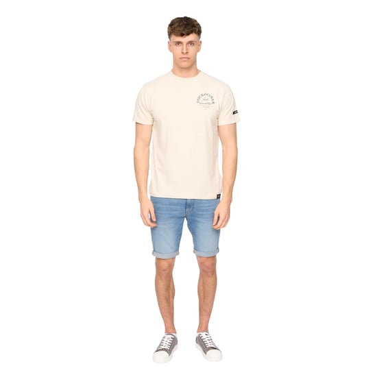 Duck and Cover Heren Sudbury T-Shirt (Lichte steen) - Image 3