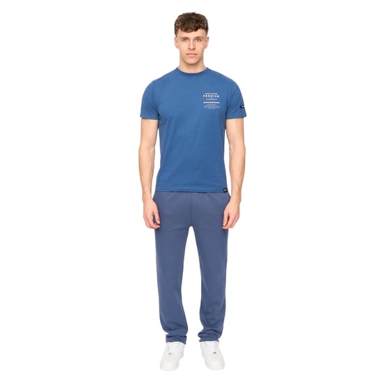 Duck and Cover Mannen Rayland Katoenen T-Shirt (Blauw) - Image 3