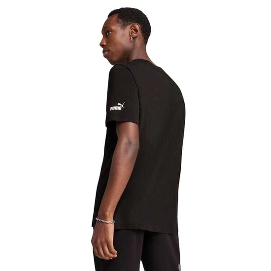 Puma Herr Grafisk Sport T-Shirt (Svart) - Image 4