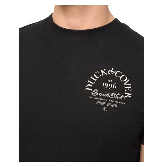 Duck and Cover Heren Sudbury T-Shirt (Zwart) - Image 2