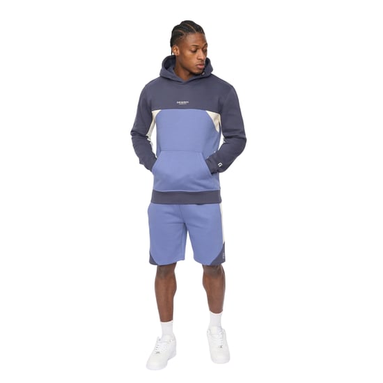 Crosshatch Mens Castlebay Hoodie (Blue) - Image 4