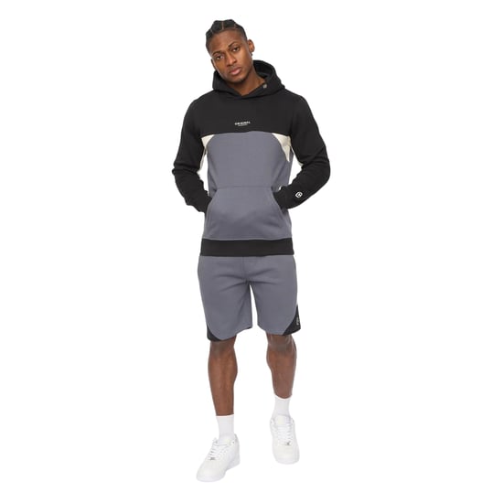 Crosshatch Mens Castlebay Hoodie (Slate) - Image 4