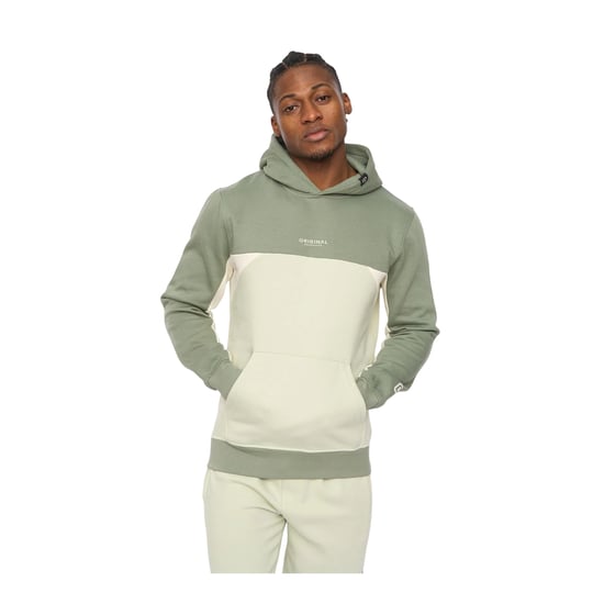 Crosshatch Mens Castlebay Hoodie (Light Olive) - Image 1