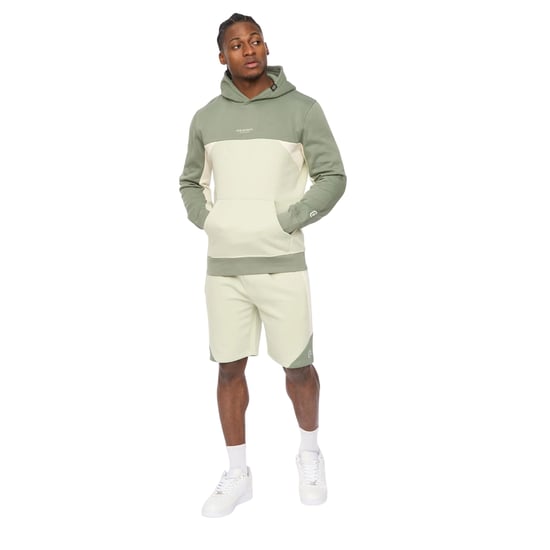 Crosshatch Mens Castlebay Hoodie (Light Olive) - Image 3