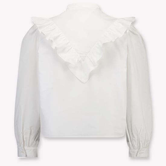 Tommy Hilfiger Kinder meisjes blouse in - Image 2