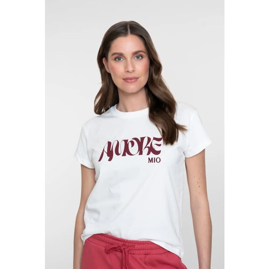 Geisha 62353-24 010 t-shirt "amore" off-white/port - Image 3