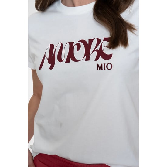 Geisha 62353-24 010 t-shirt "amore" off-white/port - Image 4